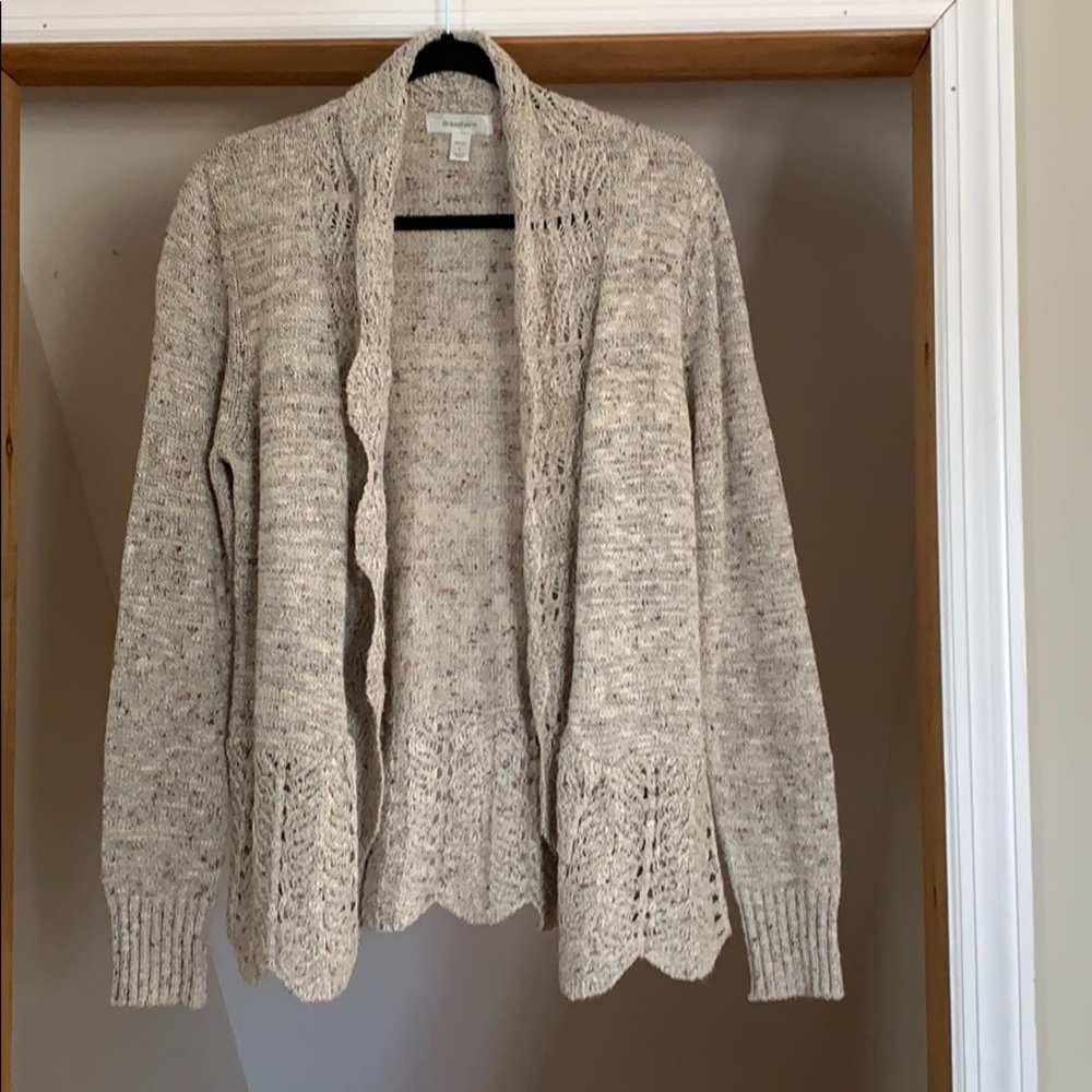 Dress Barn Petite size L cardigan